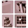 Jewelry Box Lipstick Storage Box Nine Grid Silicone Creative Girl Heart Shaped Desktop Dressing Table Lipstick Makeup Cosmetics Finishing Jewelry case(Color:B) view 4