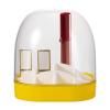 SLZHEE jewelry box Lipstick Storage Box Desktop Multi layer Lattice Lipstick Rack Finishing Display Rack Transparent Dressing Table Storage Box With Lid jewelry case(Color:C), 20010125 view 1