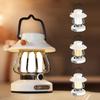YZYOE LED Rechargeable Retro Horse Lamp, Outdoor Cute Camping Light, Portable Mini Snail Horse Lamp with 3-Mode Dimmable Light Intensity and Memory Function view 1