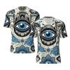 Stylish Athletic Sports Jersey Blue-Turkish-Eyes-Hand Men's Rugby Jersey Large view 1