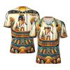 Stylish Athletic Sports Jersey Ancient-Egyptian-Boat Men's Rugby Jersey Xx-Large Black view 1