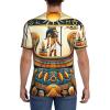Stylish Athletic Sports Jersey Ancient-Egyptian-Boat Men's Rugby Jersey Xx-Large Black view 4