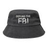 Abolish Defund The FBI Bucket Hat Denim Fisherman Cap Beach Sun Outdoor Travel Caps for Women Men view 1