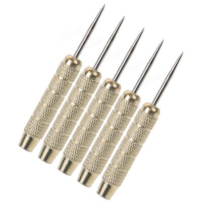 COOLHIYA 5pcs Professional Darts Metal Tip Wear-Resistant Needles for Outdoor Sports