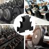 COOLHIYA Multi-layer Dumbbell Storage Rack Vertical Dumbbell Stand for Home Gym Holder Stable Base Fitness Equipment Organizer for Compact Spaces view 3