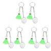 balacoo 6pcs Badminton Key Badminton Pendants for Keys Bags and Phones Unique Sports Souvenirs for Sports view 1