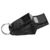 Estink Referee Resounding Whistle, Portable Dolphin Whistle with Lanyard for Competitions and Sports Referees Teachers Schools (Black) view 1