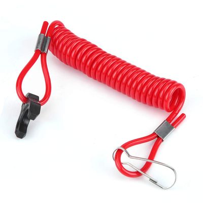 CHICIRIS Outboard Cord, Outboard Switch Lanyard Emergency Engine Motor Stop Switch Rope for Tohats
