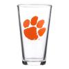 The Memory Company Officially Licensed 2-Pack Glass Beer Pint, Clemson University view 2