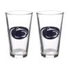 The Memory Company Officially Licensed 2-Pack Glass Beer Pint, Penn State University view 1