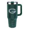 The Memory Company Officially Licensed 46oz TC Bling Game Day Tumbler with Vintage Logo, Green Bay Packers view 1