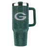 The Memory Company Officially Licensed 46oz TC Bling Game Day Tumbler with Vintage Logo, Green Bay Packers view 2