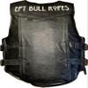 EPT Premium Leather Bull Riding Vest - Black Leather EPT Brand - Adult Sizes (Adult Large) view 4