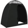 Generic Camping Shower Tent Changing Room  2 Rooms, UV Protection, Portable, Black view 1