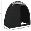 Generic Camping Shower Tent Changing Room  2 Rooms, UV Protection, Portable, Black view 2