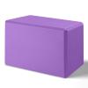 2025 Biguphate Yoga Blocks 9x 6x4 Inch, 1 Pack EVA Foam Yoga Block Supportive Latex-Free, Non-Slip Exercise Blocks, Yoga Accessories for Pilates, Meditation, Balance, Stretching and Deep PosesPurple view 1