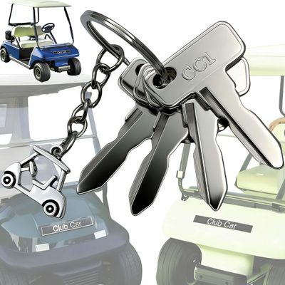 WUKO HUNT Golf Cart Club Car Ignition Keys,for 1982-Up Club Car Precedent DS and Tempo Gas Electric Replacement Ignition Key, Replace OEM#1012505-4PCS