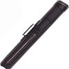 OPTEALMN Pool Cue Case 2 x 4 Billiard Cue Storage Carrying Bag,Portable PU Leather Billiard Cue Bag,Billiard Cue Tube Carrying Case,1/2 Billiard Cue Bag-Black||87cm view 1