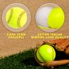 HANKLENSS 12 Pack Sports Practice Softballs - 12-Inch Official Size and Weight Slowpitch Softball, Unmarked & Leather Covered Training Ball for Games, Practice and Training view 4