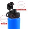 12pcs Stainless Steel Water Bottle Lid & Spout Lid Gasket, Silicone Sealing Ring Replacement for Chug Lids Compatible with DRINCO Insulated Water Bottle 14/18/22/32/40/64oz view 4