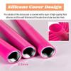 Adjustable Height Spinning Pole Silicone Stripper Pole Pink, Spinning & Static Portable Pole Dancing Pole, 45mm Diameter Dance Pole Kit for Home Gym Club Apartment Flat Bedroom(Size:7.5ft-9ft/2.3m-2.7 view 3