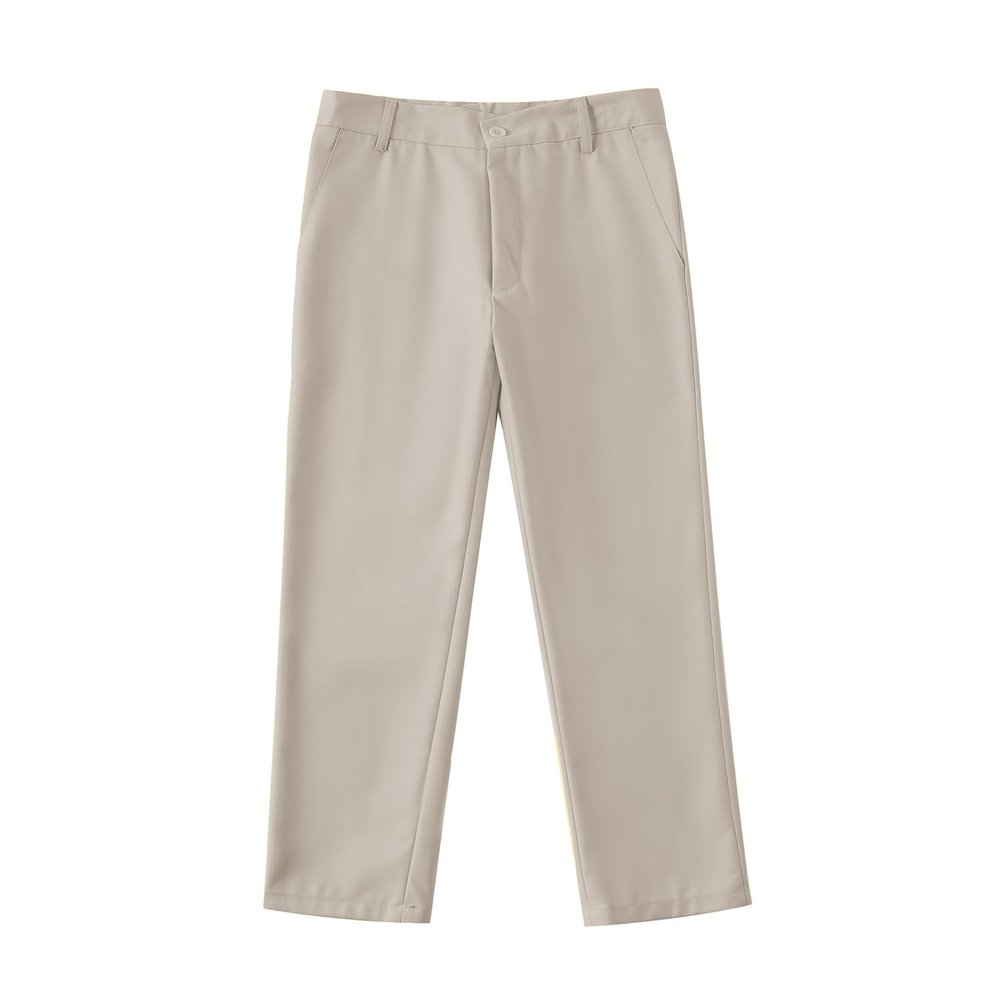 Champagne Boys Dress Pants - Toddler Size 6 School Uniform Outfit Slacks