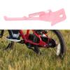 rockible Bike Kickstand Back Bicycle Kick Stand Universal Bicycle Side Support Stand Children Bike Kickstand for Kids Bike Girl Pink, 18 Inch view 3