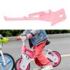 rockible Bike Kickstand Back Bicycle Kick Stand Universal Bicycle Side Support Stand Children Bike Kickstand for Kids Bike Girl Pink, 18 Inch view 4