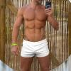 AIMPACT Mens Running Shorts Breathing Workout Gym Booty Short Shorts view 3