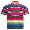 MSCPZH Mens Golf Shirts Mexican Golf Polo Shirts for Men Short Sleeve Polo Shirts Golf Mens Polo Pink view 1