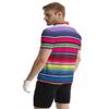 MSCPZH Mens Golf Shirts Mexican Golf Polo Shirts for Men Short Sleeve Polo Shirts Golf Mens Polo Pink view 2