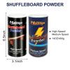Naissgo Shuffleboard Sand Wax Shuffleboard Powder Set with Small Brush & Pan, 4 Cans(414 oz) view 2