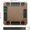 Floating Games Pool Table or Card Table Tray for Pool or Beach Party Float Lounge Durable Foam Drink Holders with Waterproof Playing Cards for Summer Party Indoor Outdoor Beach Pool (Red) view 2
