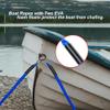 GANGXUN Mooring with 4ft Bungee Dock Line 4-Pack - Essential Accessories for Diverse Watercraft Built in Snubber, Kayak, Watercraft, SeaDoo, Jet Ski, Pontoon, Canoe, Power Boat view 3