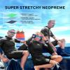 XUKER Mens Shorty Wetsuit Women, 3mm Back Zip Diving Suit Neoprene Short Sleeve Thermal Wet Suit for Diving Snorkeling Surfing Swimming view 2