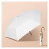 RENEESME Umbrellas for Rain Japanese Light Umbrella Mini Portable Parasol Rain Or Shine Dual-Purpose Umbrella Strong Umbrella for Wind and Rain(D) view 3
