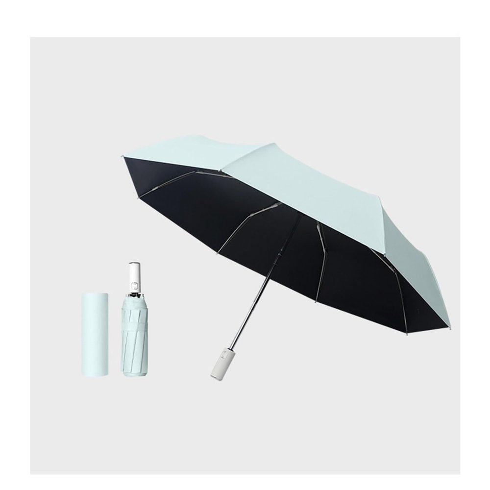 RENEESME Umbrellas for Rain Automatic Umbrella Folding Parasol Umbrella Strong Umbrella for Wind and Rain(C)