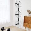 GUIAFUHYE Wall Mounted Weight Plate Storage Rack,Wall Mounted Weight Plate Storage Rack,Weight Plate Storage Rack, Wall Mounted Weight Plate Holder view 2