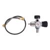 TUXING 4500PSI Pcp Air Compressor, High Pressure 6000PSI PCP Paintball Fill Station Stainless Steel Valve HPA CO2 Tank DIN Charging System with Wrench M18*1.5 view 1