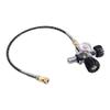 TUXING 4500PSI Pcp Air Compressor, High Pressure 6000PSI PCP Paintball Fill Station Stainless Steel Valve HPA CO2 Tank DIN Charging System with Wrench M18*1.5 view 4