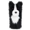 LZFAN Golf Club Covers for Woods and Drivers Funny Driver Headcover Animal Golf Club Head Covers Golf Gifts for Men Women Plush (Border Collie for Driver) view 1