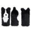 LZFAN Golf Club Covers for Woods and Drivers Funny Driver Headcover Animal Golf Club Head Covers Golf Gifts for Men Women Plush (Border Collie for Driver) view 4