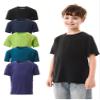 WHITE PEAK TRADING COMPANY 5 Pack Youth Quick-Drying T-Shirt Moisture Wicking Athletic Short Sleeve Tees for Boys & Girls view 1