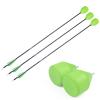 YLS Foam Arrow Tips Arrowhead Soft Sponge Arrow Heads Game Practice Broadheads Tips for Archery Combat Game CS Shooting Targeting view 3