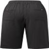 DMOYALA 2024 Women's Summer Casual Linen Pants Elastic Waist Relaxed Fit Cropped Pants Beach Shorts with Pockets Dark Grey 2XL view 4