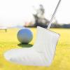kowaku Golf Putter Cover, Lightweight Golf Club Head Cover Protector, Golf Club Headcover for Sports, Adults, Men, White view 3