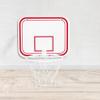 Lizusidtsy Sport Office Basketball Hoop Clip for Trash Can Basketball Game Small Basketball Board Clip for Waste Basket view 3