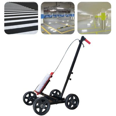 Rusopobe Portable Line Striper - Line Striping Line Marking Machine - Easy to Use on Pavement Surfaces and Athletic Fields, 21.6" x 14.9"