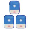 Faylapa 3Pcs Mini Empty First Aid Bag, 7x5 inches Travel Essentials Portable Medical Pouch Medicine Bag for Hiking, Home, Travel, Camping, Outdoor, Car, Office (Bag Only) view 1