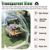 Oracra Bubble Tent Clear Greenhouse Garden Dome Igloo, Instant Bubble Tent Gazebo for Backyard, Canopy Event Tent Screen House for Party, Picnics, Date Night(360x360x220cm) view 4